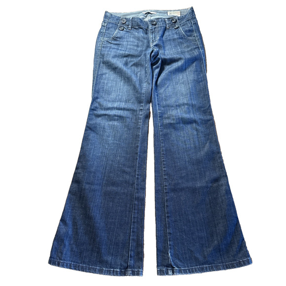 GAP Vintage Jeans Womens Limited Edition Flare Low Rise 27(4)Long and Lean Y2K - Picture 1 of 9